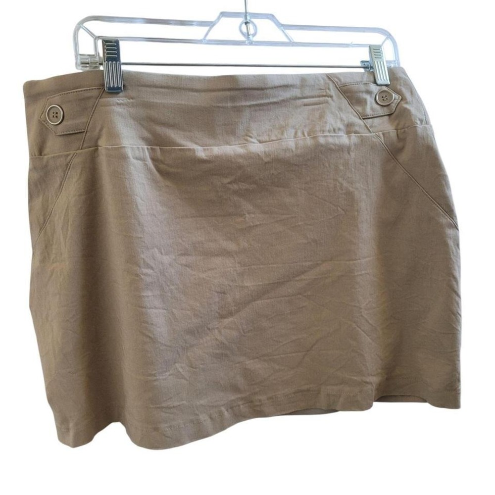 Tan Soho Apparel‎ LTD Lined Mini Skirt